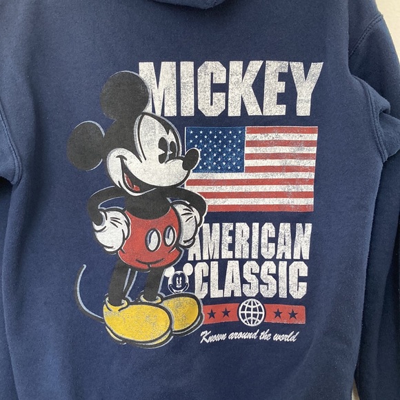 ✨MOVING SALE✨ Disney Vintage Y2K Mickey Mouse Zip Up Hoodie - Picture 3 of 5
